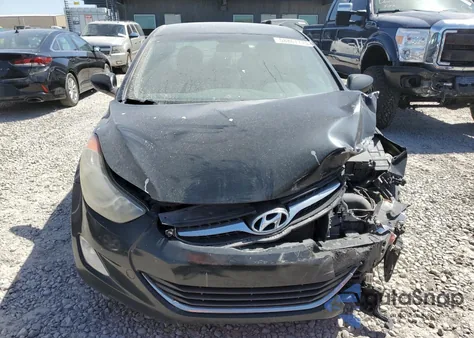 2012 Hyundai Elantra Gls from USA, damaged, VIN 5NPDH4AE6CH070878